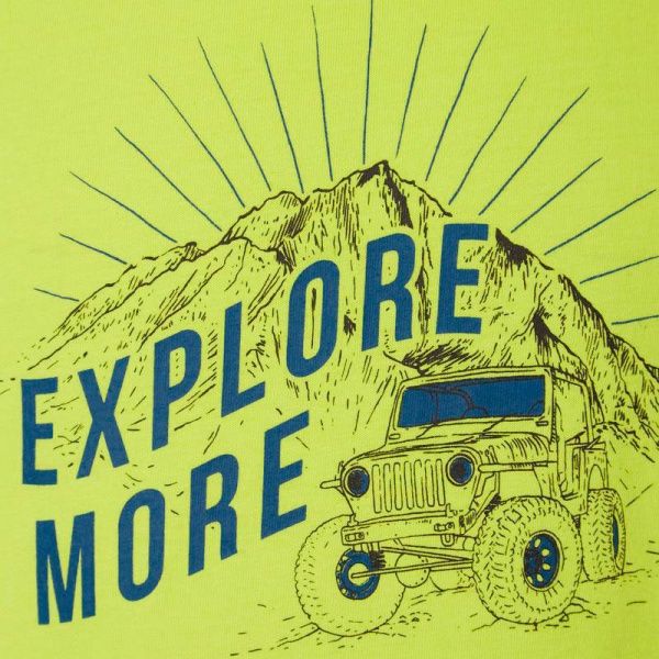 Футболка McKinley Camiseta de manga corta Zorma jrs 411434-910694 128 салатовий