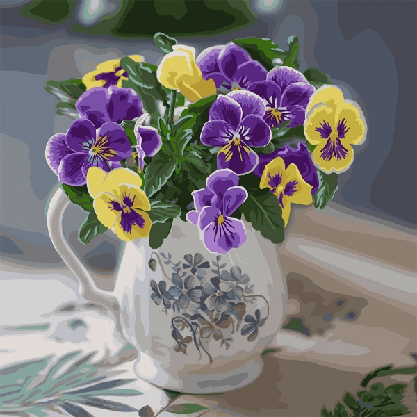 Картина за номерами Весняне натхнення Ідейка 