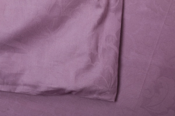 Комплект постільної білизни Delone 2 208ТС фіолетовий La Nuit 