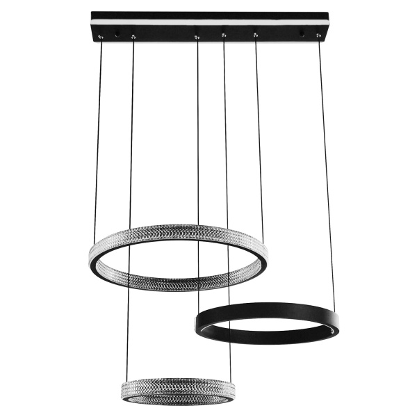 Люстра светодиодная Victoria Lighting с пультом д/у 110 Вт черный Apollo/SP3 black 