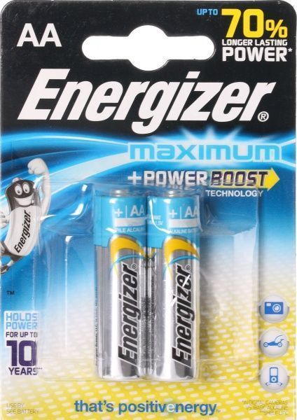 Батарейка Energizer Maximum FSB2 AA 2 шт. (637458) 