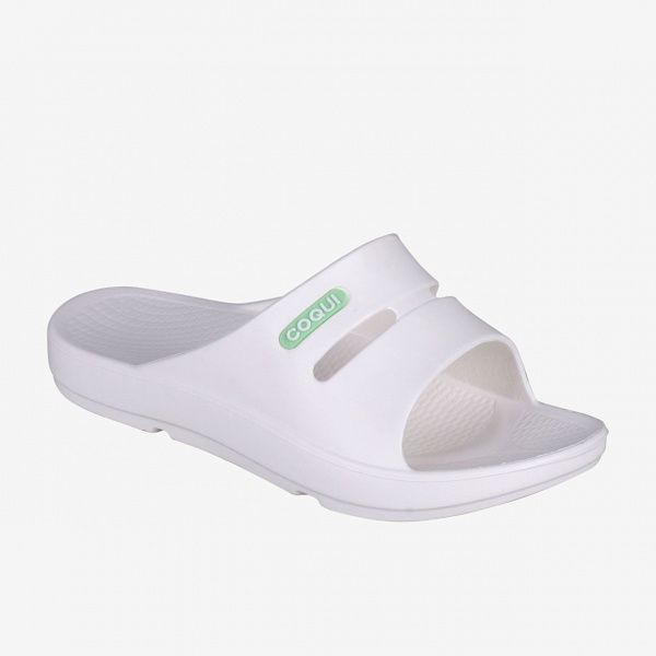 Шлепанцы Coqui 8942 White 101644 р. 40 белый