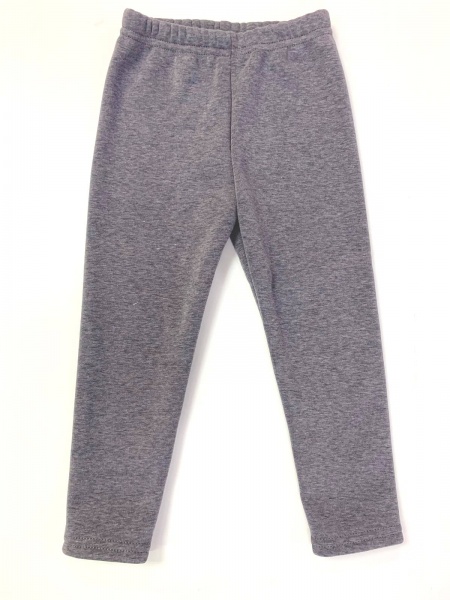 Лосины для девочек Моя планета флис Лс400 р.104 серый 