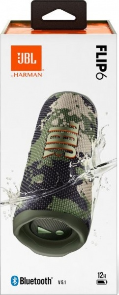 Акустична система JBL® Flip 6 2.0 squad JBLFLIP6SQUAD