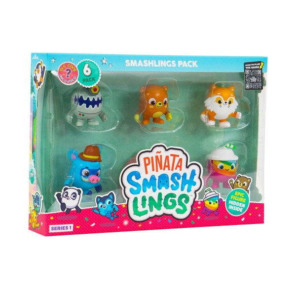 Набор игровых фигурок Pi?ata Smashlings Забавные герои SL2055 