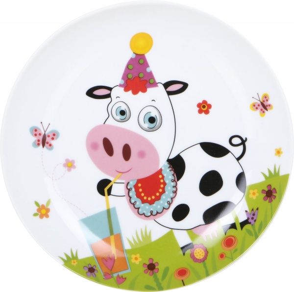 Набор детской посуды Cow 3 предмета