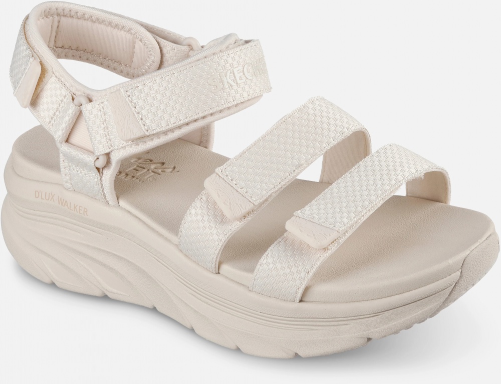 Сандалі Skechers D'LUX WALKER 119828 NAT р.39 бежевий