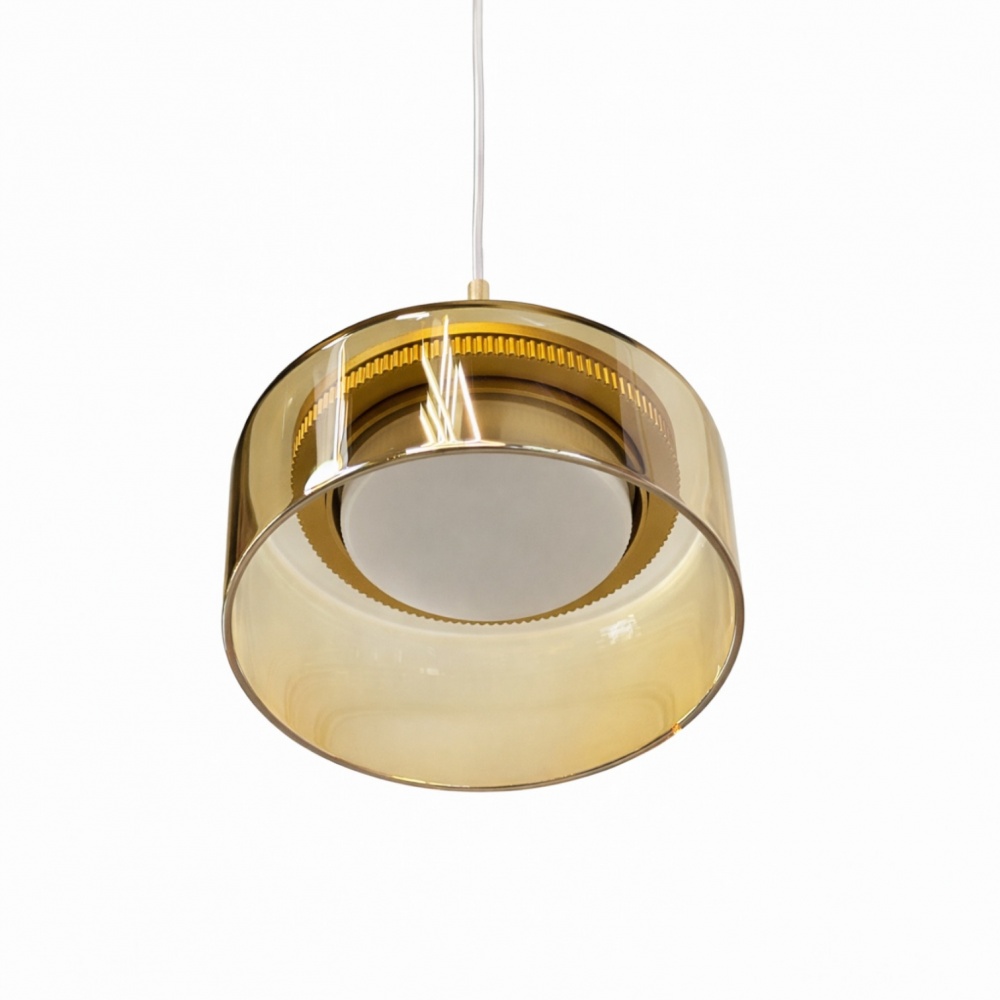 Люстра подвесная LIGHT SET DUSHA MS241-D5 5x12 Вт GX53 золото/янтарь