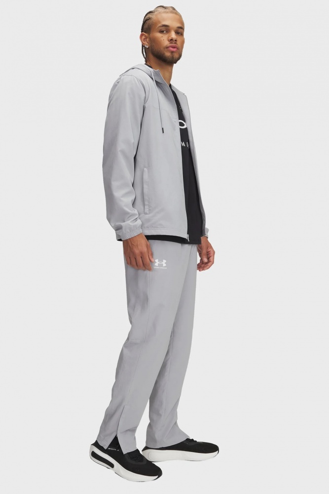 Штани Under Armour Rival Wvn Windbreaker 1390150-011 р. XL сірий