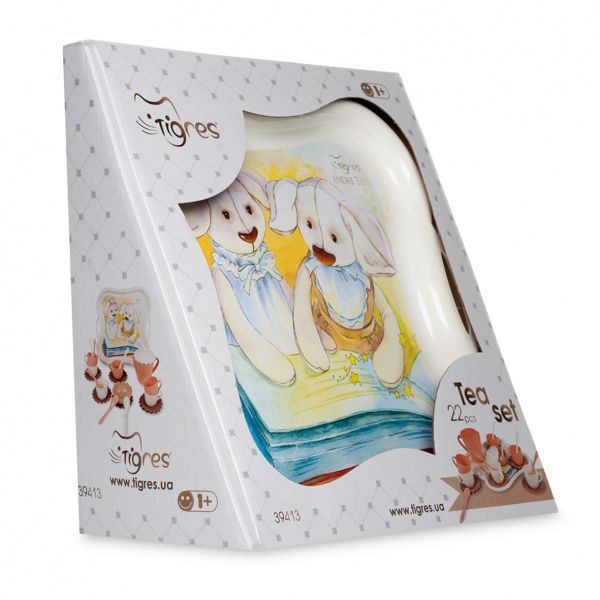 Игровой набор посуды Тигрес Сказки в мире моды