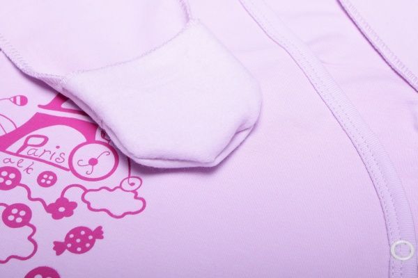 Распашонка детская Модний Карапуз 302-00012-4 р.62 сиреневый 