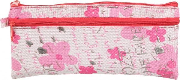 Пенал школьный мягкий 470112 Полимер розовый