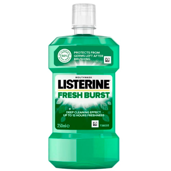 Ополаскиватель для полости рта Listerine Всплеск свежести 250 мл