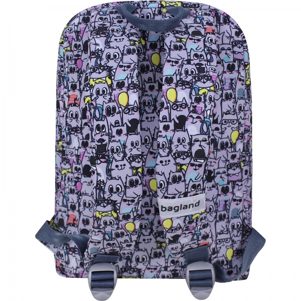 Рюкзак молодіжний Bagland Mini Котики з кульками 8 л суб.1114 (508664)