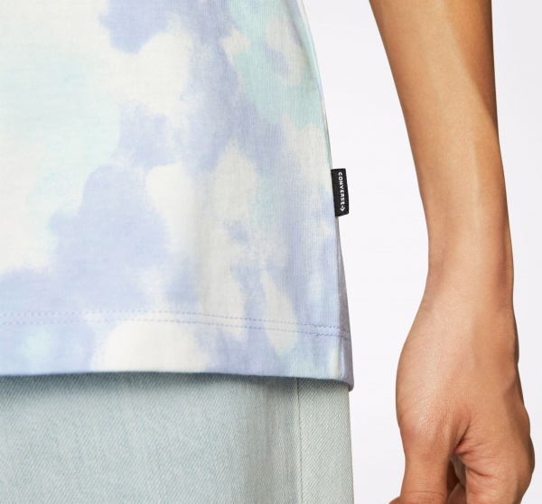 Футболка Converse All Over Print Relaxed Tee 10023208-A03 р.M блакитний