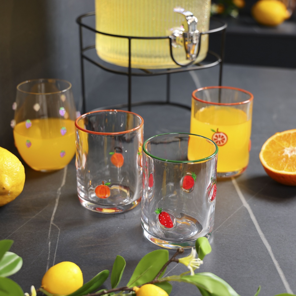 Стакан для воды Maxmark Orаnge 400 мл 1 шт.