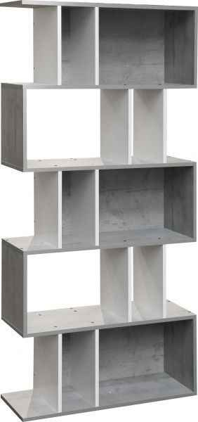 Полиця декоративна DC ДС-11 800x1700 білий/моноліт 