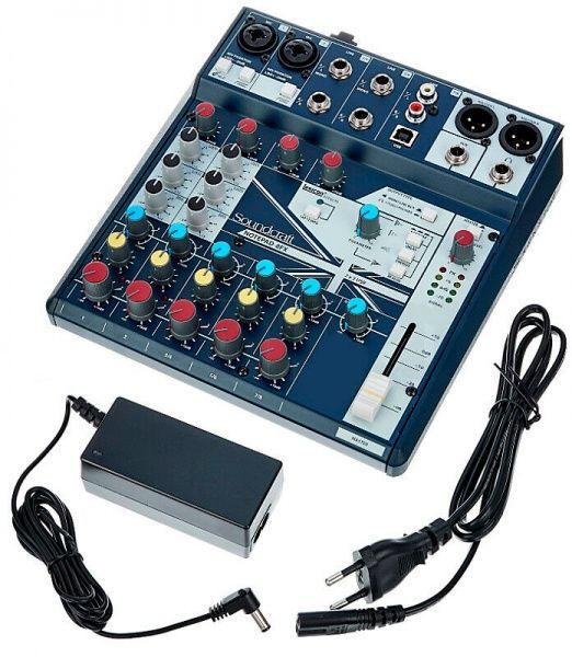 Пульт Soundcraft Микшерный NOTEPAD-8FX 5085984EU 