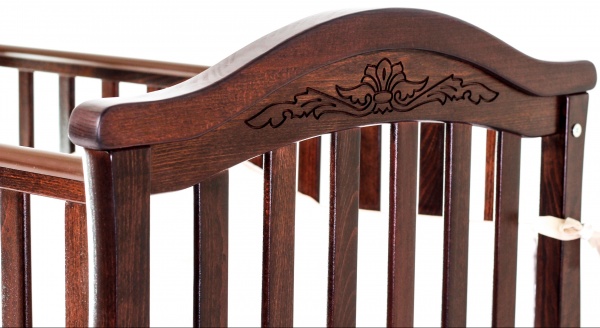 Кроватка детская Veres ЛД3 орех 03.3.1.1.03