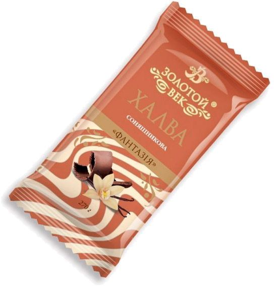 Халва Zolotoi Vek соняшникова Фантазія 270г