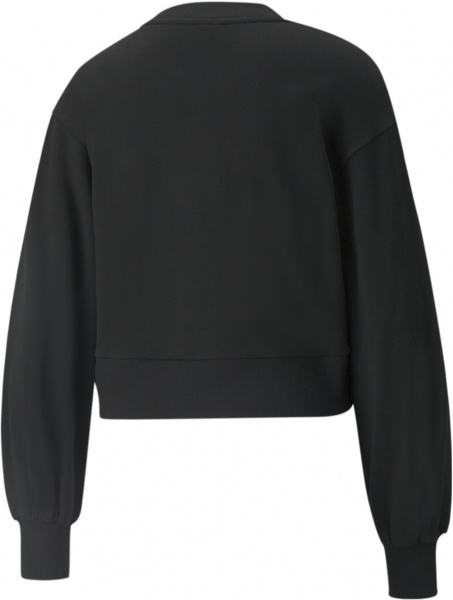 Світшот Puma Classics Puff Sleeve Crew 53161601 р. L чорний