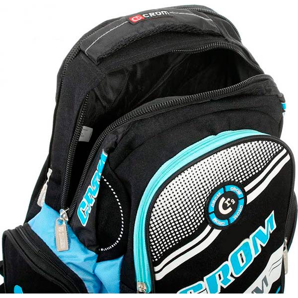 Рюкзак школьный Crom сине-черный