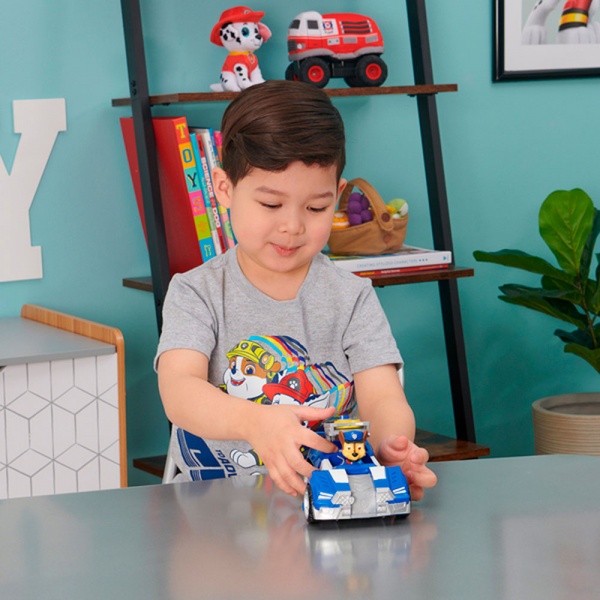 Ігровий набір Spin Master Цуценячий патруль у кіно: рятівний автомобіль де-люкс з водієм Гонщик SM16776/6076 