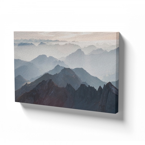 Картина на полотні Світанок у горах 110x80 см WS Holst 14082220 