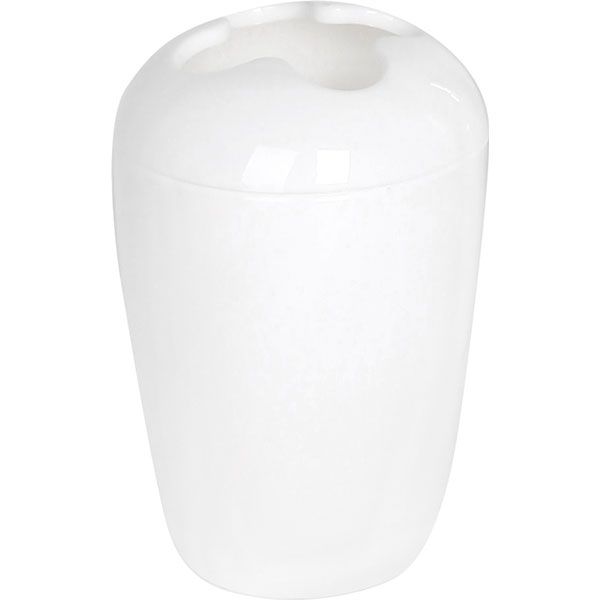 Склянка для щіток Trento Bianca біла