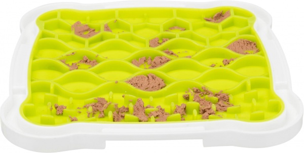 Миска Trixie для собак Lick'n'Snack повільне годування термопласна гума 20x20 см (4952)