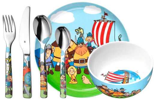 Набор детской посуды Vicky The Viking 6 предметов 00100456 WMF