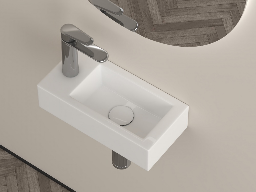 Умывальник Water House Compact Space Grace 38х18,5х90 см L