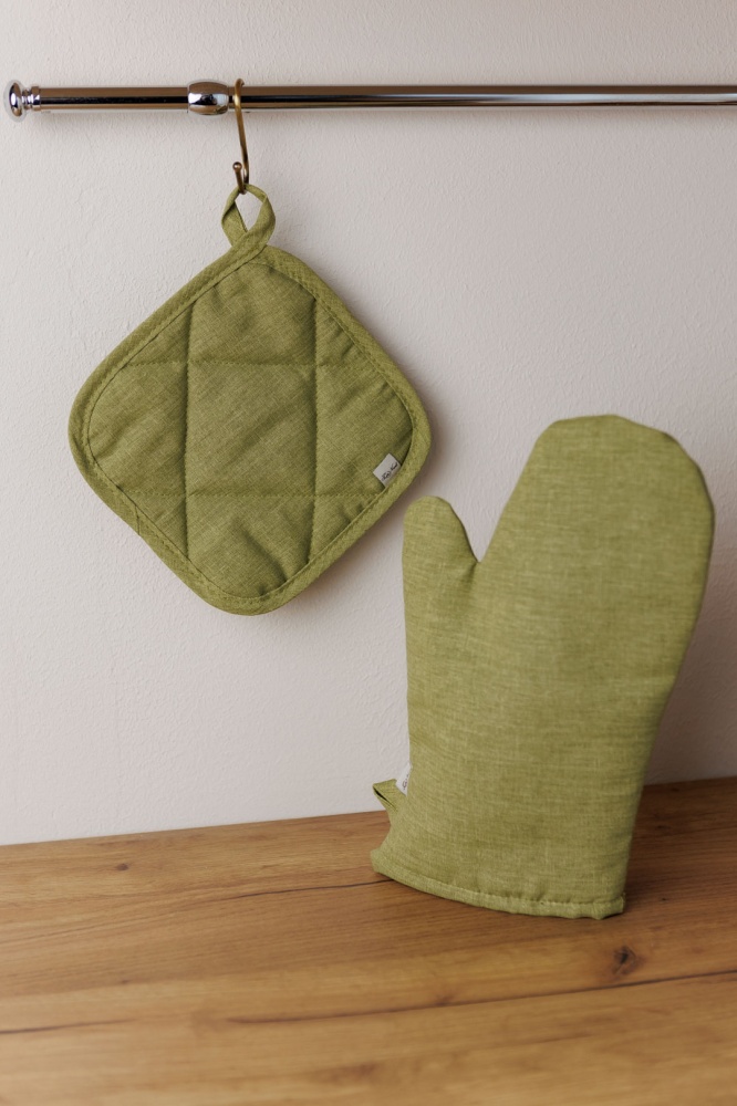 Прихватка БОТАНИКА олива 20x20 см La Nuit