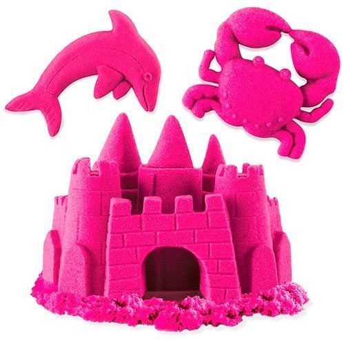 Песок для детского творчества Wacky-Tivities Kinetic Sand Neon розовый 227 г