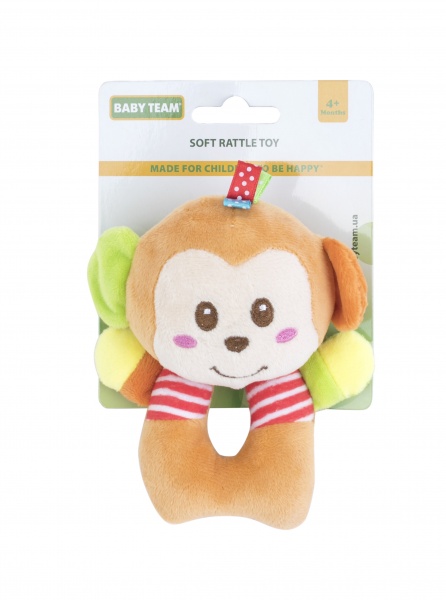 Игрушка-погремушка Baby Team в ассортименте 8501