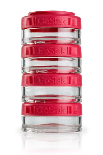 Набір контейнерів Blender Bottle GS_4х40 червоний GS_4*40_Red