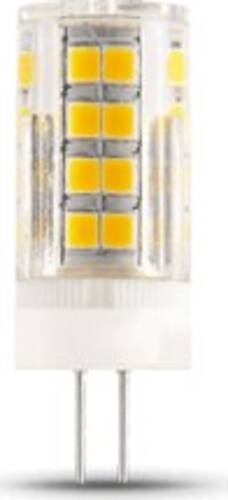 Лампа світлодіодна Gauss Elementary 4 Вт капсульна прозора G4 12 В 3000 К 10714 