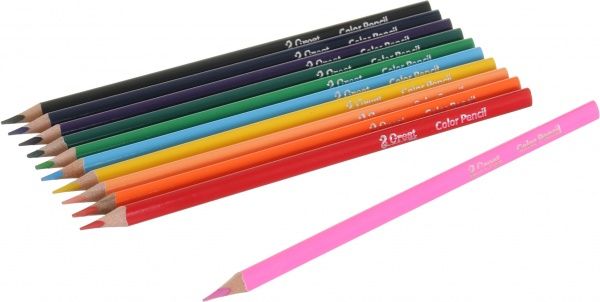 Олівці кольорові Abstraction фіолетовий 12 шт.