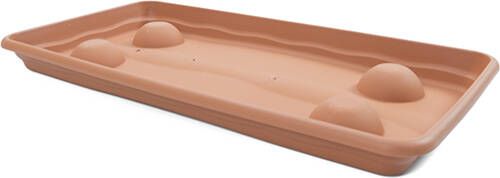 Піддон пластиковий Terra Plato Jardinera 7604 прямокутний теракот (7604 Ter) 