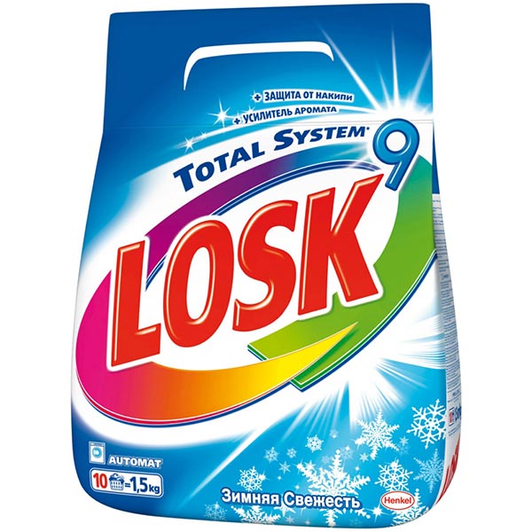 Пральний порошок Losk Color 1.5 кг