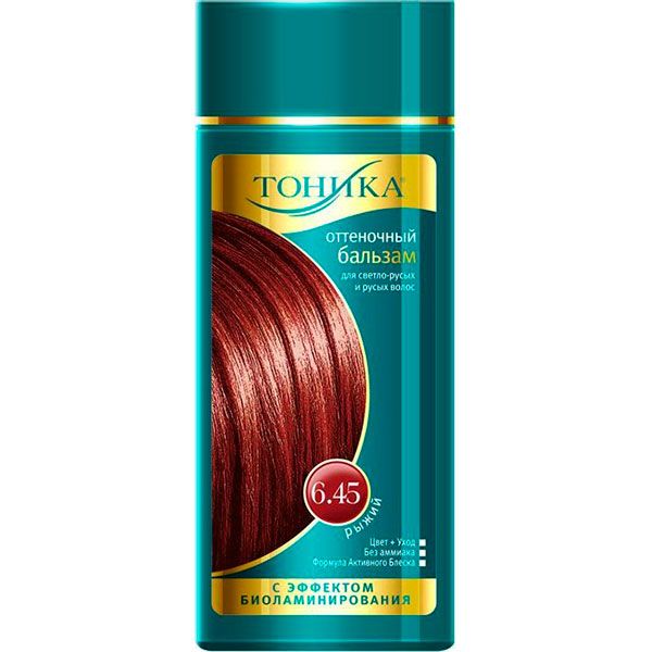 Бальзам Тоника 6.45 Рыжий 150 мл