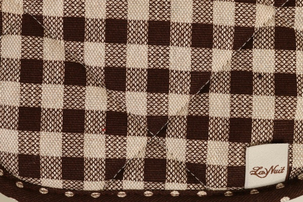 Прихватка Lucy клітинка 20x20 см коричневий La Nuit 