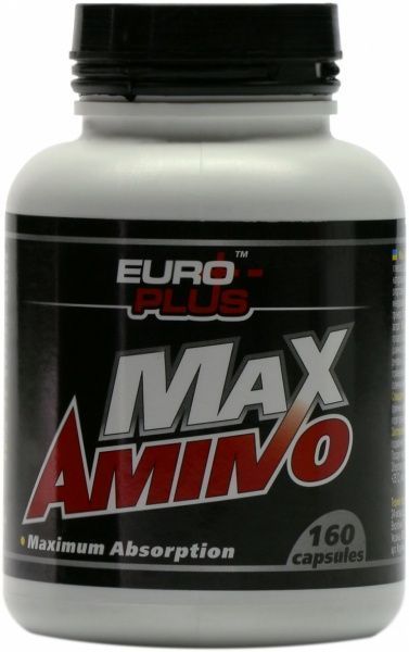 Амінокислота Euro-Plus Max Amino 160 капс. 