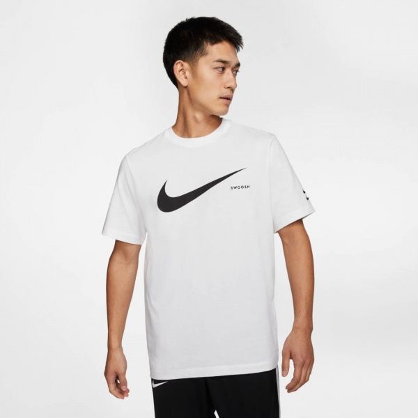 Футболка Nike M NSW SWOOSH HBR SS TEE CK2252-100 S білий