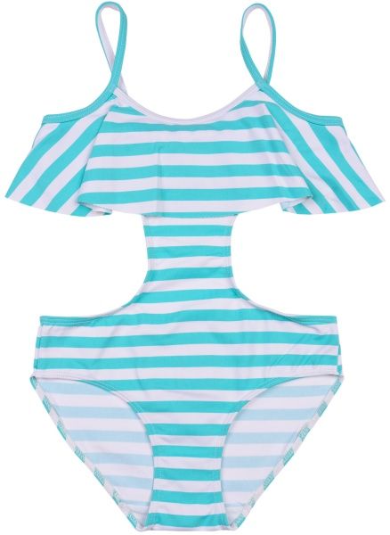 Купальник для девочек Bibo 9002 р.128 бирюзовый 