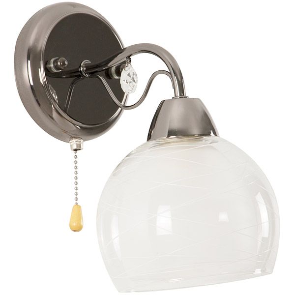 Бра Accento Lighting Torino ALHu-HKW31213/1 чорний хром