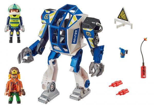 Конструктор Playmobil Полицейский робот 70571
