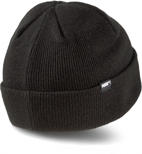 Шапка Puma PUMA Classic Cuff Beanie Jr 02346201 OS черный