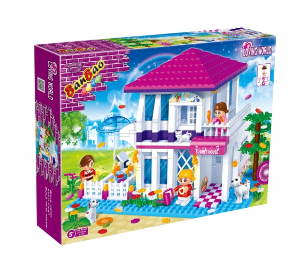 Конструктор BanBao loving world отдых с друзьями 6105