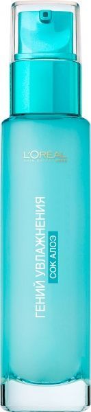 Флюид для лица дневной L'Oreal Paris Гений увлажнения для сухой и чувствительной кожи с ало' 70 мл